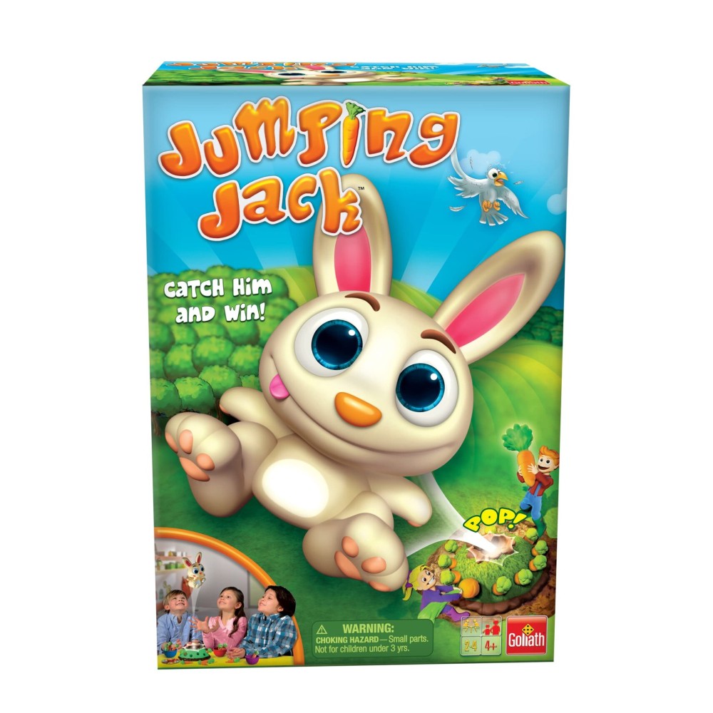 Jumping Jack Game by Goliath - Pull Out a Carrot and Watch Jack Jump by Goliath Jumping Jack Game by Goliath - Pull Out a Carrot and Watch Jack Jump by Goliath