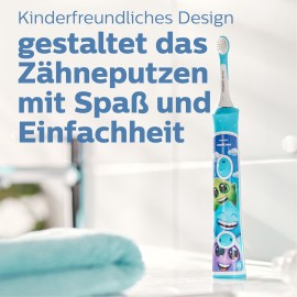 Philips Sonicare Original Brush for Kids HX6034 / 33, Gentle Cleaning of Children\'s Teeth, from 3 Years, 4 Pieces Philips Sonicare Original Brush for Kids HX6034 / 33, Gentle Cleaning of Children\'s Teeth, from 3 Years, 4 Pieces
