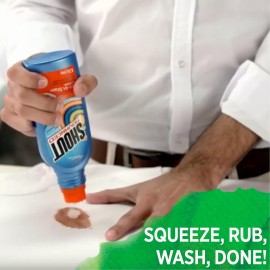 Shout Advanced Stain Remover Gel for Clothes Laundry, Ultra Concentrated Gel with Built-in Scrubber Brush for Deep Set-In stains, 8.7oz Shout Advanced Stain Remover Gel for Clothes Laundry, Ultra Concentrated Gel with Built-in Scrubber Brush for Deep Set-In stains, 8.7oz