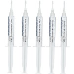 Teeth Whitening Gel for Trays 5 Pcs Fast Acting Teeth Whitening Gel Refill with Strongest 44% Carbamide Peroxide Gel, 2 Bleach Trays Included for Teeth Bleach, Enamel Safe, Gluten Free and Vegan