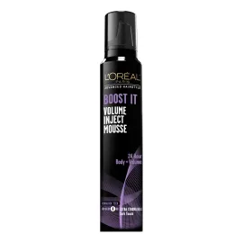 L\'Oreal Paris Hair Care Advanced Hairstyle Boost It Volume Inject Mousse, 8.3 Ounce L\'Oreal Paris Hair Care Advanced Hairstyle Boost It Volume Inject Mousse, 8.3 Ounce