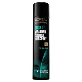 L\'Oral Paris Advanced Hairstyle LOCK IT Weather Control Hairspray, 8.25 oz. (Packaging May Vary)