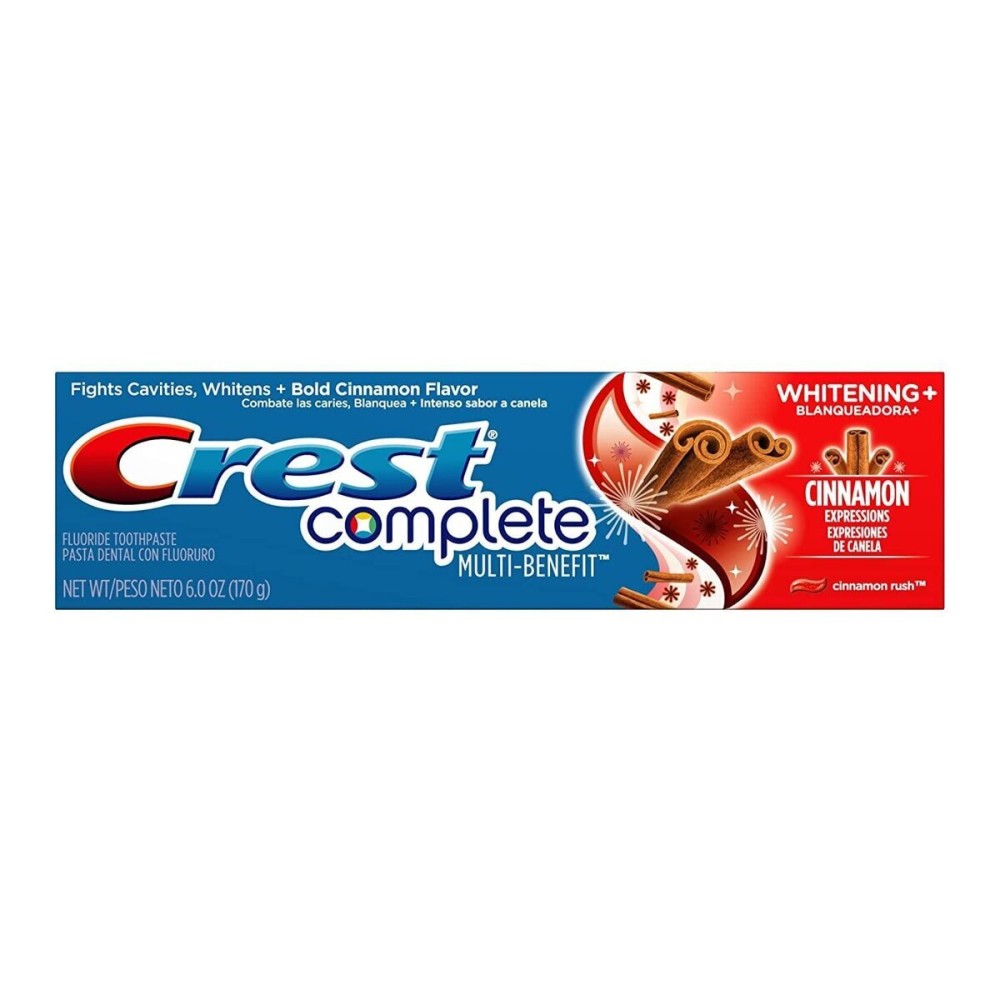 Crest Complete Cinnamon Rush 5.4 Ounce (3 Pack) Crest Complete Cinnamon Rush 5.4 Ounce (3 Pack)