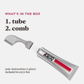 Just For Men Easy Comb-In Color Mens Hair Dye, Easy No Mix Application with Comb Applicator - Medium-Dark Brown, A-40, Pack of 1 Just For Men Easy Comb-In Color Mens Hair Dye, Easy No Mix Application with Comb Applicator - Medium-Dark Brown, A-40, Pack of 1