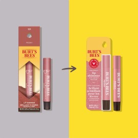 Burt\'s Bees Lip Shimmer Peony; Warm, Luminescent Color; High Impact, Instant Moisture; with Shea and Cocoa Butters; 100% Natural Origin; 0.09 Ounce (Pack of 1)(Packaging May Vary) Burt\'s Bees Lip Shimmer Peony; Warm, Luminescent Color; High Impact, Instant Moisture; with Shea and Cocoa Butters; 100% Natural Origin; 0.09 Ounce (Pack of 1)(Packaging May Vary)