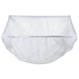 Handy Laundry Jumbo Toy Hammock, White, Organize Stuffed Animals & Children\'s Toys with this Mesh Hammock, Great Decor, Neatly Organizing Kid\'s Toys and Stuffed Animals, Expands to 5.5 feet, (2-Pack)