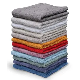 Washcloths, 12 Pack, 100% Extra Soft Ring Spun Cotton Wash Cloth, Size 13 X 13, Soft and Absorbent, Machine Washable, Vibrant Assorted Colors Washcloths, 12 Pack, 100% Extra Soft Ring Spun Cotton Wash Cloth, Size 13 X 13, Soft and Absorbent, Machine Washable, Vibrant Assorted Colors