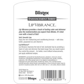 Blistex Lip Vibrance, Lip Protectant 0.13 oz (Pack of 2) Blistex Lip Vibrance, Lip Protectant 0.13 oz (Pack of 2)