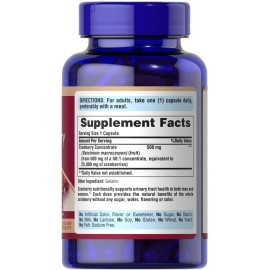 Puritan\'s Pride One A Day Cranberry - 120 Capsules Supports Urinary Health Puritan\'s Pride One A Day Cranberry - 120 Capsules Supports Urinary Health