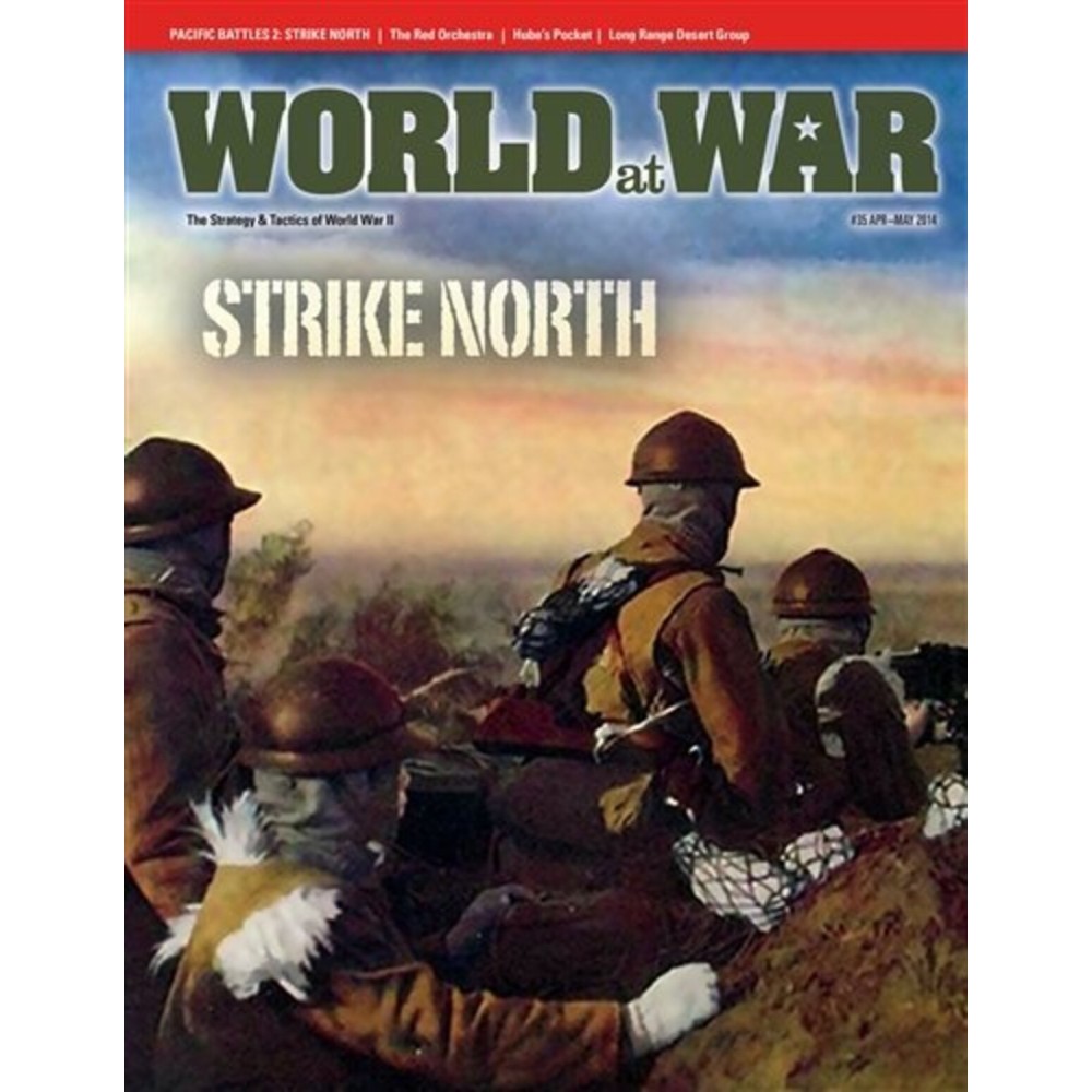 DG: World at War Magazine Issue 35, with Strike North, Japan Invades The USSR, 1941, Board Game DG: World at War Magazine Issue 35, with Strike North, Japan Invades The USSR, 1941, Board Game