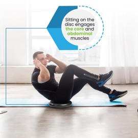 Inflated Stability Wobble Cushion, Including Free Pump/Exercise Fitness Core Balance Disc,Blue,size: 13 inches / 33 cm diameter Inflated Stability Wobble Cushion, Including Free Pump/Exercise Fitness Core Balance Disc,Blue,size: 13 inches / 33 cm diameter