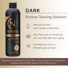 Norvell Premium Sunless Tanning Solution - Dark, 8 fl.oz. Norvell Premium Sunless Tanning Solution - Dark, 8 fl.oz.