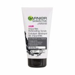 Garnier SkinActive Charcoal Blackhead Eliminating Scrub, 5 Fl Oz (150mL), 1 Count (Packaging Mary Vary)