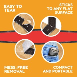 InRoad Toys PlayTape Road Tape for Toy Cars - Sticks to Flat Surfaces, No Residue; 30 ft. x 4 in. Asphalt Road InRoad Toys PlayTape Road Tape for Toy Cars - Sticks to Flat Surfaces, No Residue; 30 ft. x 4 in. Asphalt Road