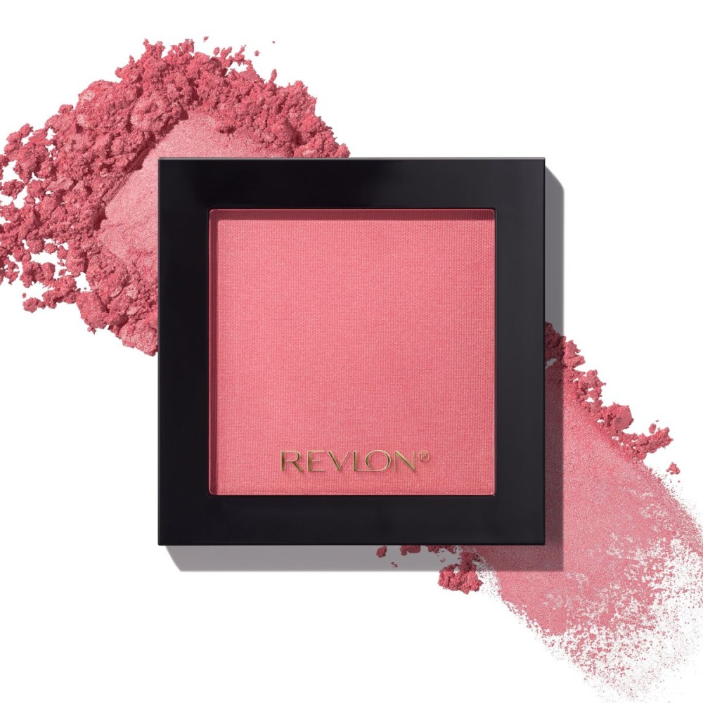 Revlon Powder Blush Face Makeup, High Impact Buildable Color, Lightweight & Smooth Finish, 003 Mauvelous, 0.17 oz