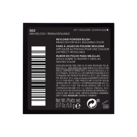 Revlon Powder Blush Face Makeup, High Impact Buildable Color, Lightweight & Smooth Finish, 003 Mauvelous, 0.17 oz