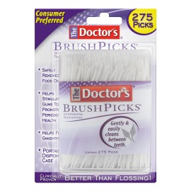 The Doctor\'s BrushPicks Interdental Toothpicks, 275 Picks