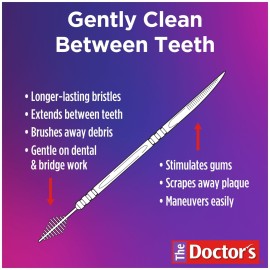 The Doctor\'s BrushPicks Interdental Toothpicks, 275 Picks The Doctor\'s BrushPicks Interdental Toothpicks, 275 Picks