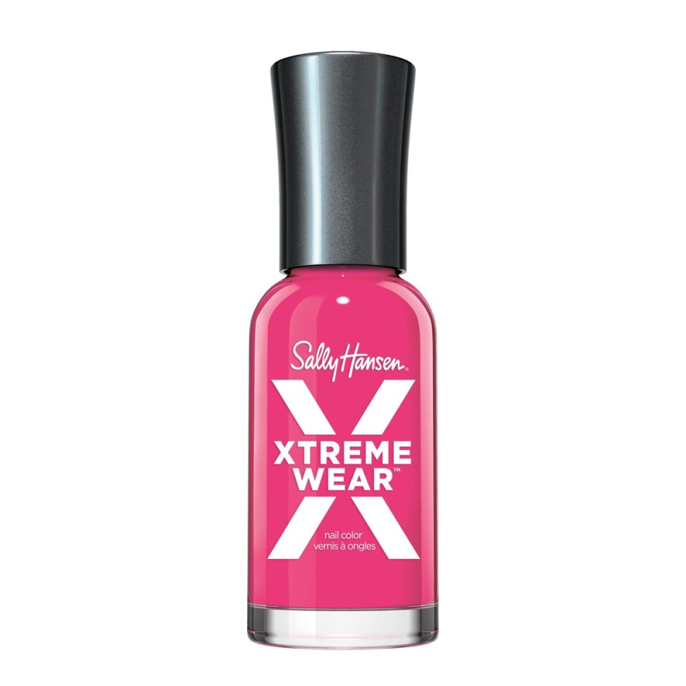 Sally Hansen Xtreme Wear Nail Polish, Streak-Free, Shiny Finish, Long-Lasting Nail Color, Pink Punk, 0.4 fl oz Sally Hansen Xtreme Wear Nail Polish, Streak-Free, Shiny Finish, Long-Lasting Nail Color, Pink Punk, 0.4 fl oz
