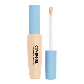 COVERGIRL - Clean Matte Concealer, Oil-Free, Lightweight Formula, Blendable, Natural-Looking Coverage, 100% Cruelty-Free COVERGIRL - Clean Matte Concealer, Oil-Free, Lightweight Formula, Blendable, Natural-Looking Coverage, 100% Cruelty-Free