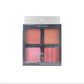 e.l.f. Cosmetics Powder Blush Palette, Four Blush Shades for Beautiful, Long-Lasting Pigment, Light e.l.f. Cosmetics Powder Blush Palette, Four Blush Shades for Beautiful, Long-Lasting Pigment, Light