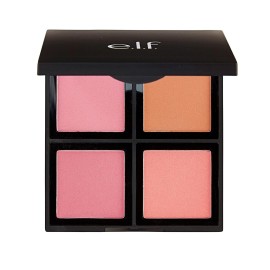 e.l.f. Cosmetics Powder Blush Palette, Four Blush Shades for Beautiful, Long-Lasting Pigment, Light e.l.f. Cosmetics Powder Blush Palette, Four Blush Shades for Beautiful, Long-Lasting Pigment, Light