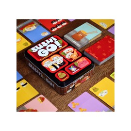 Sushi Go - The Pick and Pass family Card Game from Gamewright, great for 2-5 players aged 8 and up