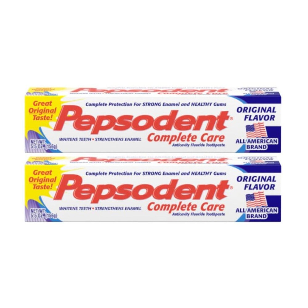 Pepsodent Complete Care Anticavity Toothpaste - 5.5 oz - 2 pk Pepsodent Complete Care Anticavity Toothpaste - 5.5 oz - 2 pk