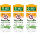 Arm & Hammer Essentials Natural Deodorant, Fresh - 2.5 oz - 3 pk
