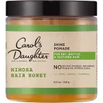 Carol\'s Daughter Mimosa Hair Honey Shine Pomade for Textured and Curly Hair - with Shea Butter & Rosemary Oil, 8 fl oz