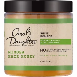 Carol\'s Daughter Mimosa Hair Honey Shine Pomade for Textured and Curly Hair - with Shea Butter & Rosemary Oil, 8 fl oz
