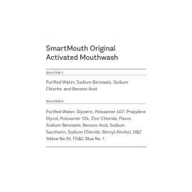 SmartMouth Original Activated Mouthwash - Adult Mouthwash for Fresh Breath - Oral Rinse for 24-Hour Bad Breath Relief with Twice Daily Use - Fresh Mint Flavor, 16 fl oz (2 Pack) SmartMouth Original Activated Mouthwash - Adult Mouthwash for Fresh Breath - Oral Rinse for 24-Hour Bad Breath Relief with Twice Daily Use - Fresh Mint Flavor, 16 fl oz (2 Pack)