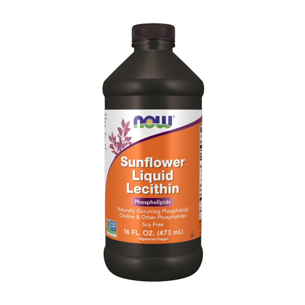NOW Foods Supplements, Sunflower Lecithin with naturally occurring Phosphatidyl Choline and Other Phosphatides, Liquid, 16-Ounce NOW Foods Supplements, Sunflower Lecithin with naturally occurring Phosphatidyl Choline and Other Phosphatides, Liquid, 16-Ounce