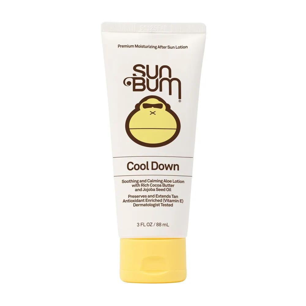 Sun Bum Cool Down Aloe Vera Lotion - Vegan After Sun Care with Cocoa Butter to Soothe and Hydrate Sunburn - 3 oz Sun Bum Cool Down Aloe Vera Lotion - Vegan After Sun Care with Cocoa Butter to Soothe and Hydrate Sunburn - 3 oz