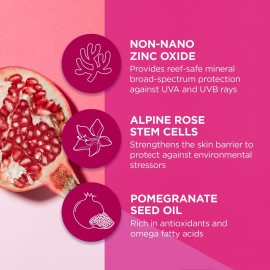 Andalou Naturals 1000 Roses CC Color + Correct with SPF 30, Sheer Beige, 2-in-1 Face Sunscreen + CC Cream for Sensitive Skin, Helps Correct Uneven Skin Tone, Reef Safe Sunscreen, 2 Fl Oz