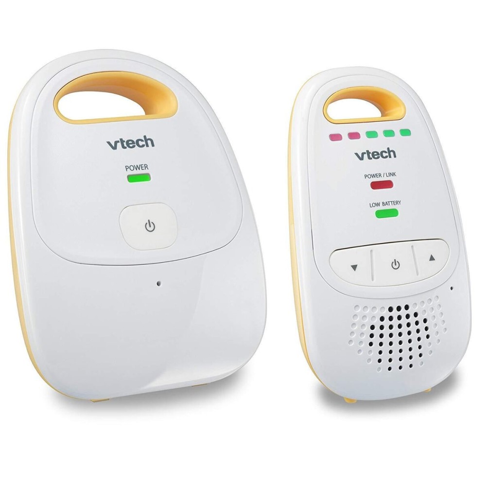 VTech Upgraded Audio Baby Monitor with Rechargeable Battery, Long Range, and Crystal-Clear Sound