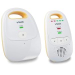 VTech Upgraded Audio Baby Monitor with Rechargeable Battery, Long Range, and Crystal-Clear Sound