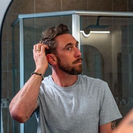 Badger Hair Pomade for Men, Organic, Easy to Use, Subtle Masculine Scent, Medium Hold Hair Pomade with Medium Shine Finish, Nourishes Hair & Scalp 2 oz Tin Badger Hair Pomade for Men, Organic, Easy to Use, Subtle Masculine Scent, Medium Hold Hair Pomade with Medium Shine Finish, Nourishes Hair & Scalp 2 oz Tin