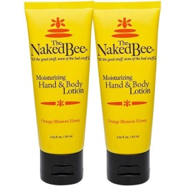 The Naked Bee Orange Blossom Honey Hand and Body Lotion, 2.25 Oz - 2 Pack The Naked Bee Orange Blossom Honey Hand and Body Lotion, 2.25 Oz - 2 Pack