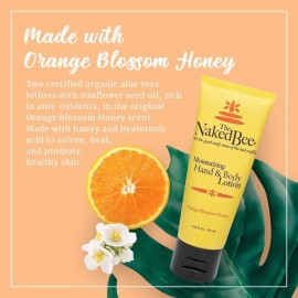 The Naked Bee Orange Blossom Honey Hand and Body Lotion, 2.25 Oz - 2 Pack The Naked Bee Orange Blossom Honey Hand and Body Lotion, 2.25 Oz - 2 Pack