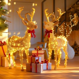 Minetom Fairy Lights Plug in, 33Ft 100 LEDs Waterproof Silver Wire Firefly Lights, Adaptor Included, Starry String Lights for Wedding Indoor Outdoor Christmas Patio Garden Decoration, Warm White Minetom Fairy Lights Plug in, 33Ft 100 LEDs Waterproof Silver Wire Firefly Lights, Adaptor Included, Starry String Lights for Wedding Indoor Outdoor Christmas Patio Garden Decoration, Warm White