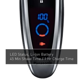 Panasonic ARC5 Electric Razor for Men with Pop-Up Trimmer, Wet/Dry 5-Blade Electric Shaver with Intelligent Shave Sensor and Multi-Flex Pivoting Head - ES-LV65-S (Silver) Panasonic ARC5 Electric Razor for Men with Pop-Up Trimmer, Wet/Dry 5-Blade Electric Shaver with Intelligent Shave Sensor and Multi-Flex Pivoting Head - ES-LV65-S (Silver)