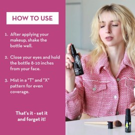 Skindinavia The Makeup Finishing Spray, Oil Control Makeup Setting Spray, All-Day Wear, Long-Lasting Up to 16+ Hours, Heat-Resistant & Waterproof, Fine Mist, 4.0 Oz Skindinavia The Makeup Finishing Spray, Oil Control Makeup Setting Spray, All-Day Wear, Long-Lasting Up to 16+ Hours, Heat-Resistant & Waterproof, Fine Mist, 4.0 Oz