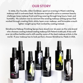 Skindinavia The Makeup Finishing Spray, Oil Control Makeup Setting Spray, All-Day Wear, Long-Lasting Up to 16+ Hours, Heat-Resistant & Waterproof, Fine Mist, 8.0 Oz Skindinavia The Makeup Finishing Spray, Oil Control Makeup Setting Spray, All-Day Wear, Long-Lasting Up to 16+ Hours, Heat-Resistant & Waterproof, Fine Mist, 8.0 Oz