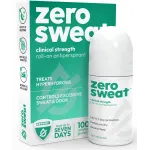 ZeroSweat Antiperspirant Deodorant | Clinical Strength Hyperhidrosis Treatment - Reduces Armpit Sweat 1.2 Fl.Oz (1 Pack)