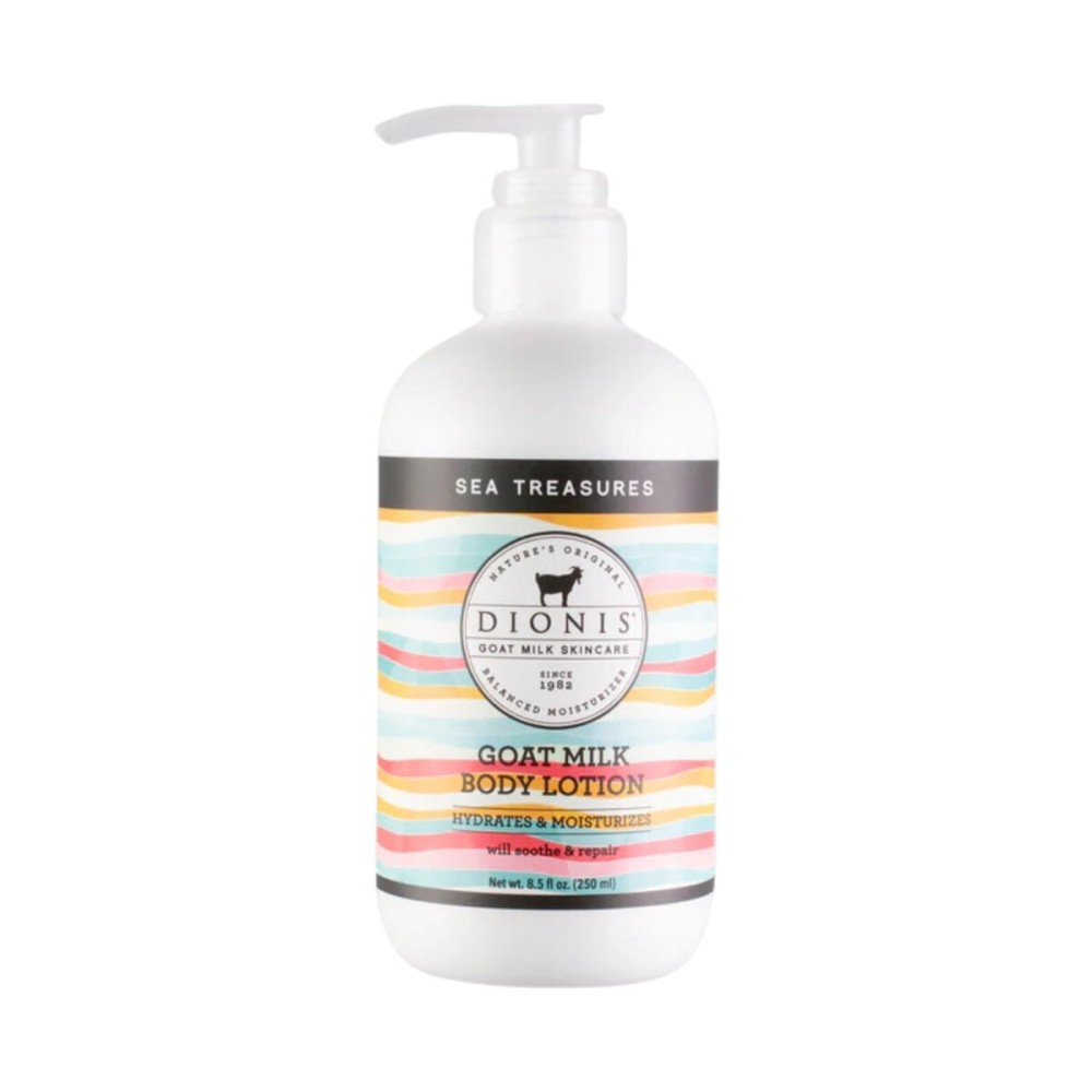 Dionis Goat Milk Hydrating Skincare Scented Cream, Rich & Creamy Daily Moisturizing Sea Treasures Body Lotion For Dry Skin, Made in the USA, Cruelty-Free & Paraben-Free, 8.5 oz Bottle Dionis Goat Milk Hydrating Skincare Scented Cream, Rich & Creamy Daily Moisturizing Sea Treasures Body Lotion For Dry Skin, Made in the USA, Cruelty-Free & Paraben-Free, 8.5 oz Bottle