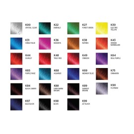 Kiss Express Semi-Permanent Hair Color - Vivid, Highly Pigmented Dye for Vibrant Hair, Gentle Formula, Gray Coverage, pH Balanced,23 Intermixable Shades, All Hair Types (3.5 oz, Darkest Brown,1 Count)