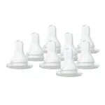 Evenflo Classic Nipples, Slow Flow 0-3 months 4 ea (Pack of 2)