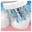 Oral-B Cross Action Electric Toothbrush Replacement Brush Heads Refill, 3 Count, White
