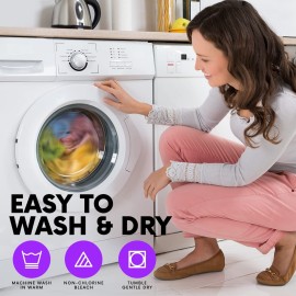 Multicolored Body Wash Cloths Washcloths Set of 8 Multipurpose Cotton Kitchen Washcloths, Bathroom Wash Cloths for Face and Body, Utility Rags - Soft and Absorbent, Washable Rags - 12 x 12 Inches Multicolored Body Wash Cloths Washcloths Set of 8 Multipurpose Cotton Kitchen Washcloths, Bathroom Wash Cloths for Face and Body, Utility Rags - Soft and Absorbent, Washable Rags - 12 x 12 Inches